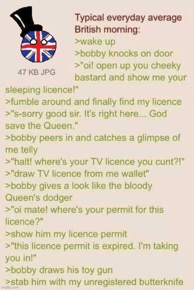 British funny | made w/ Imgflip meme maker