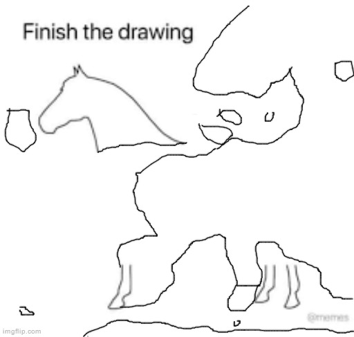 i drew europe | image tagged in finish the drawing | made w/ Imgflip meme maker