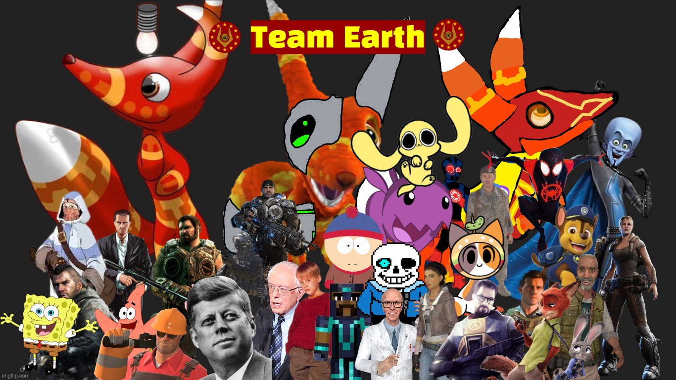 Team Earth (4/22/24) | made w/ Imgflip meme maker