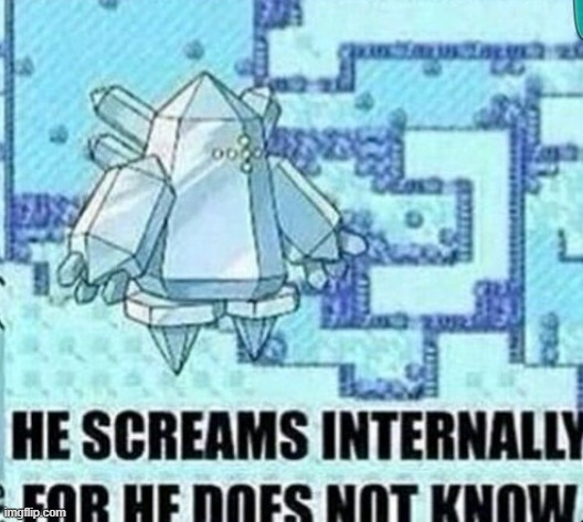 He screams internally for he does not know | image tagged in he screams internally for he does not know | made w/ Imgflip meme maker