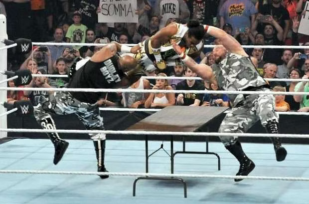 Dudley Boyz Blank Meme Template