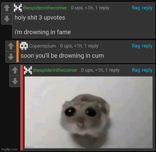 drowning in cum | image tagged in drowning in cum | made w/ Imgflip meme maker