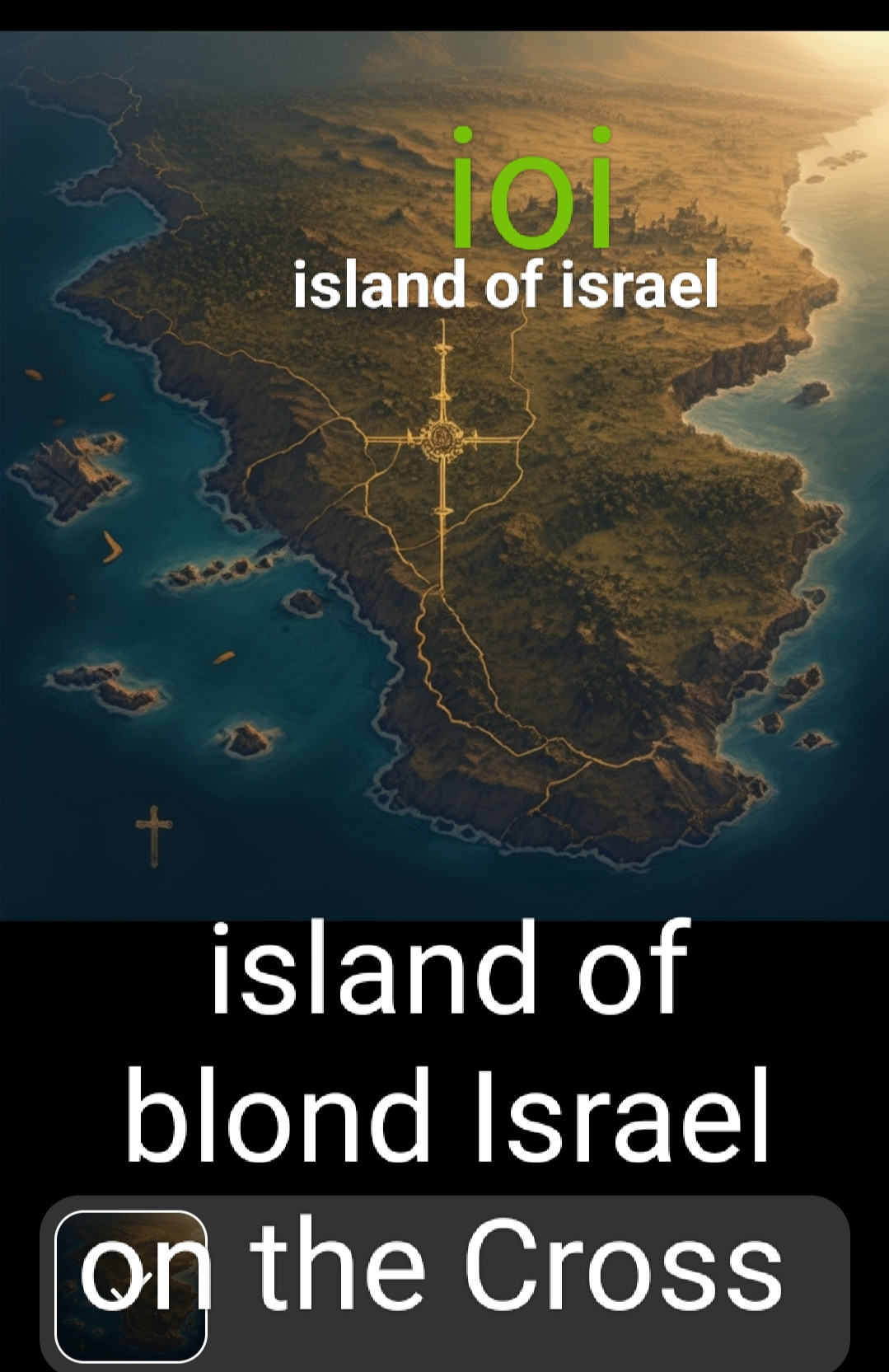 Israel on the CROSS Blank Meme Template