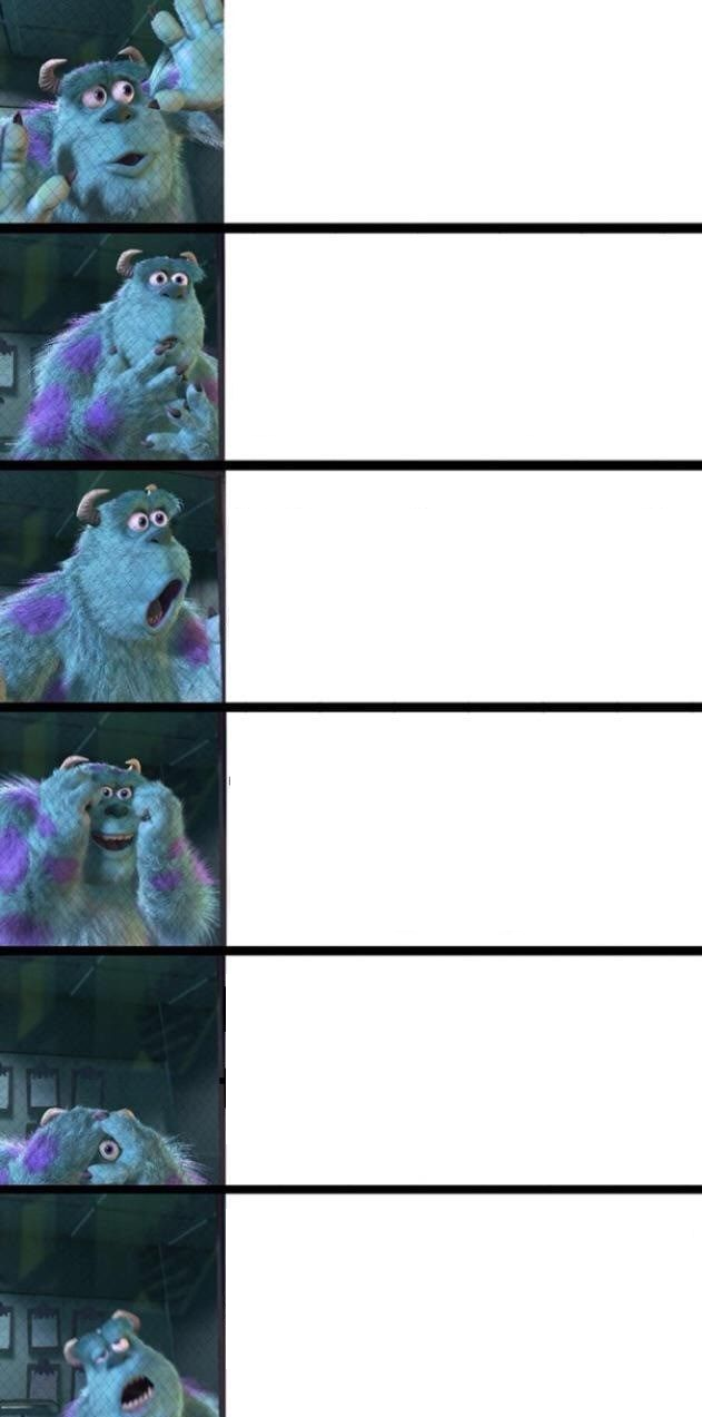 Sully Shock Spectrum Blank Meme Template