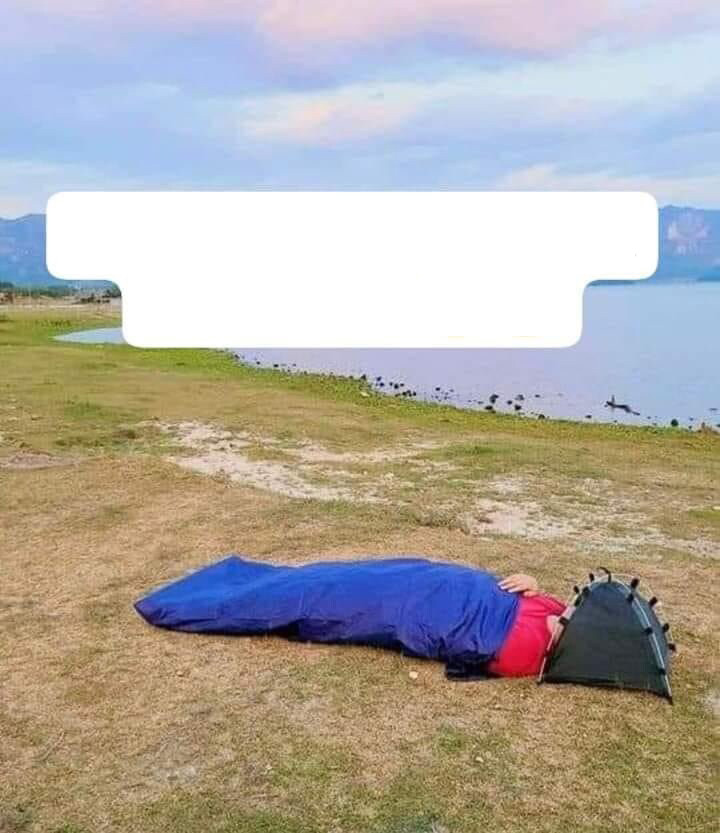 High Quality small tent Blank Meme Template