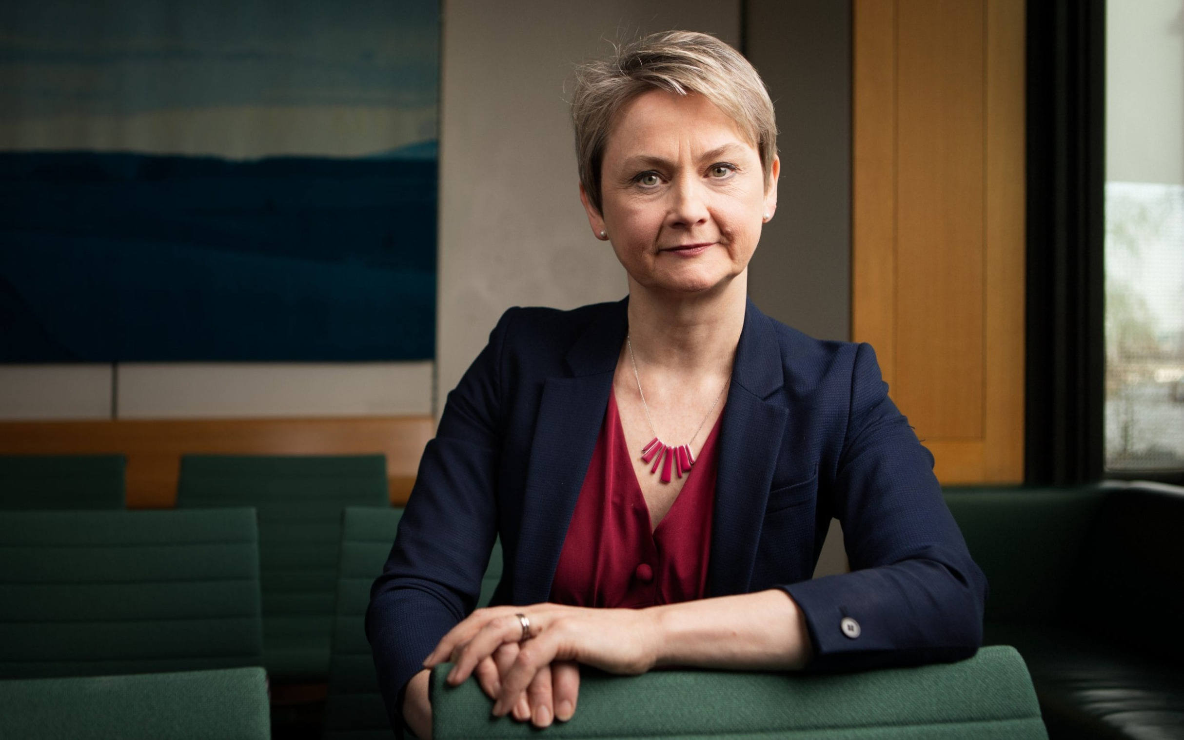 High Quality Yvette Cooper Blank Meme Template