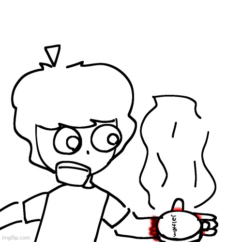 do you like waffles yeah we li- AAA MY FUCKING HAND AHHHHHHH | made w/ Imgflip meme maker