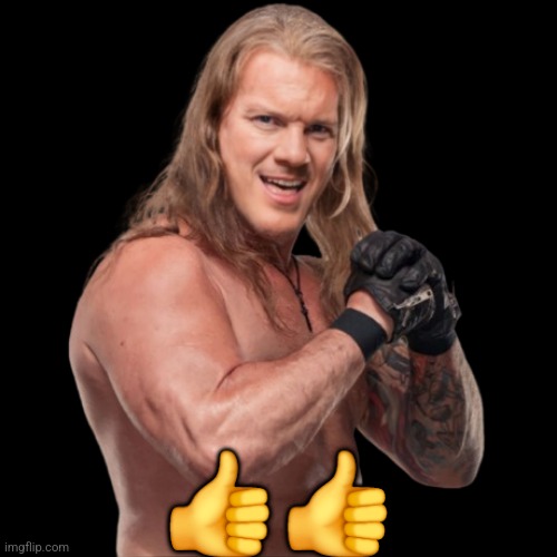 Chris Jericho | 👍👍 | image tagged in memes,aew,chris jericho | made w/ Imgflip meme maker