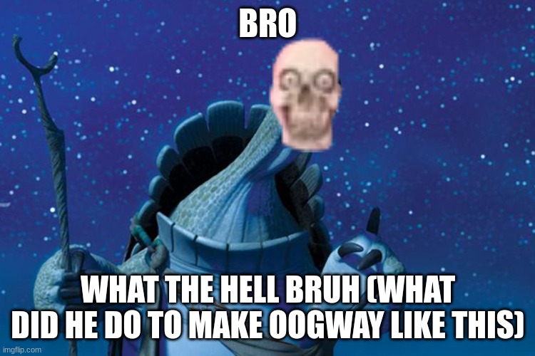 Master Oogway | BRO; WHAT THE HELL BRUH (WHAT DID HE DO TO MAKE OOGWAY LIKE THIS) | image tagged in master oogway | made w/ Imgflip meme maker