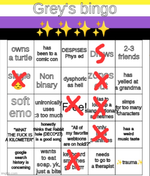 greys bingo | image tagged in greys bingo | made w/ Imgflip meme maker