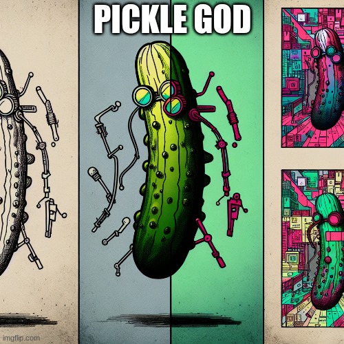 pickle Blank Meme Template