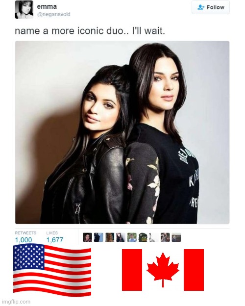 Name a More Iconic Duo | image tagged in name a more iconic duo | made w/ Imgflip meme maker