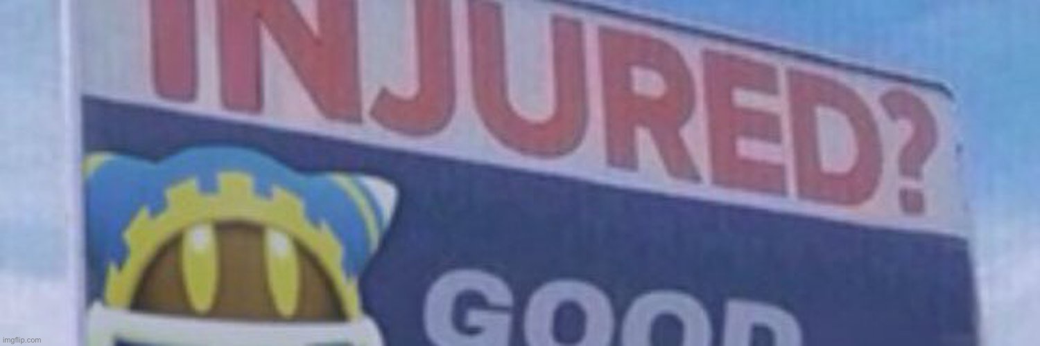 Injured? good but it’s magolor | image tagged in injured good but it s magolor | made w/ Imgflip meme maker