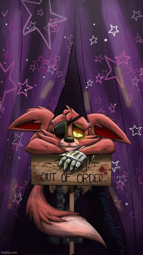 sad foxy | image tagged in sad foxy | made w/ Imgflip meme maker