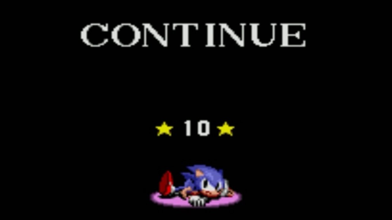 High Quality Sonic game over Blank Meme Template