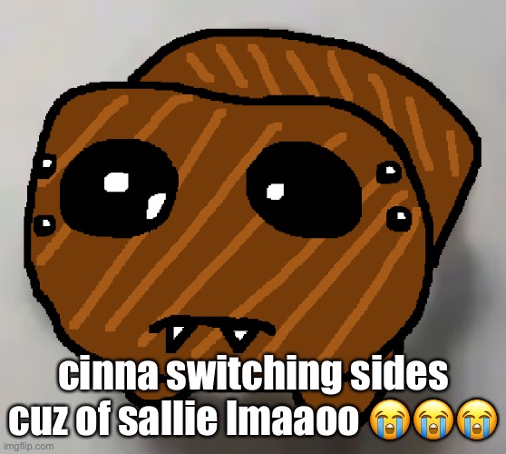 I don’t even get it like what did bro do | cinna switching sides cuz of sallie lmaaoo 😭😭😭 | image tagged in spdr hampter | made w/ Imgflip meme maker