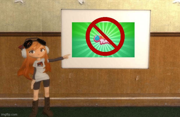 SMG4s Meggy pointing at board | image tagged in smg4s meggy pointing at board | made w/ Imgflip meme maker