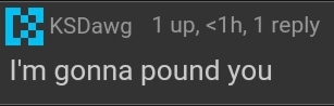 i'm gonna pound you Blank Meme Template