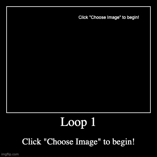When was the last time we had a demotivational chain? | Loop 1 | Click "Choose Image" to begin! | image tagged in funny,demotivationals | made w/ Imgflip demotivational maker