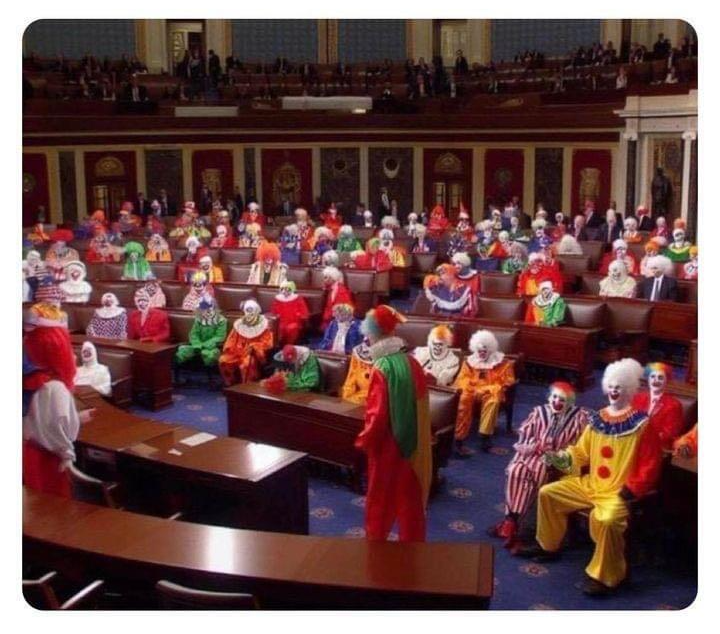 Clown congress Blank Meme Template