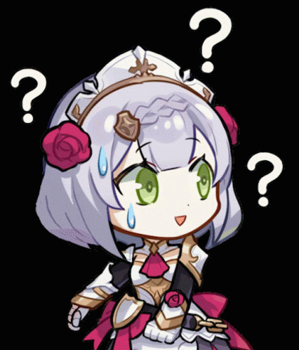 Noelle confused Blank Meme Template