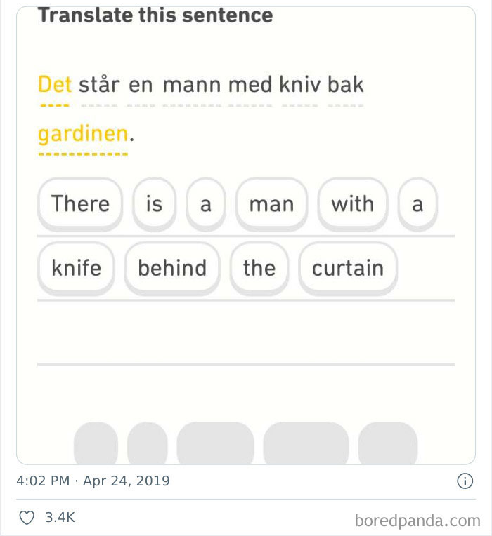 Duolingo Blank Meme Template