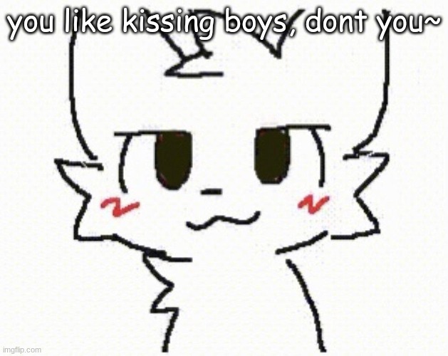 you like kissing boys | you like kissing boys, dont you~ | image tagged in you like kissing boys | made w/ Imgflip meme maker