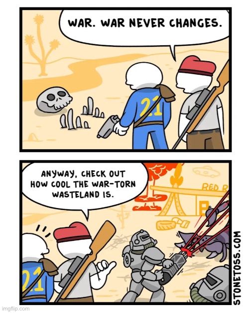 one of the only good stonetoss comics | made w/ Imgflip meme maker