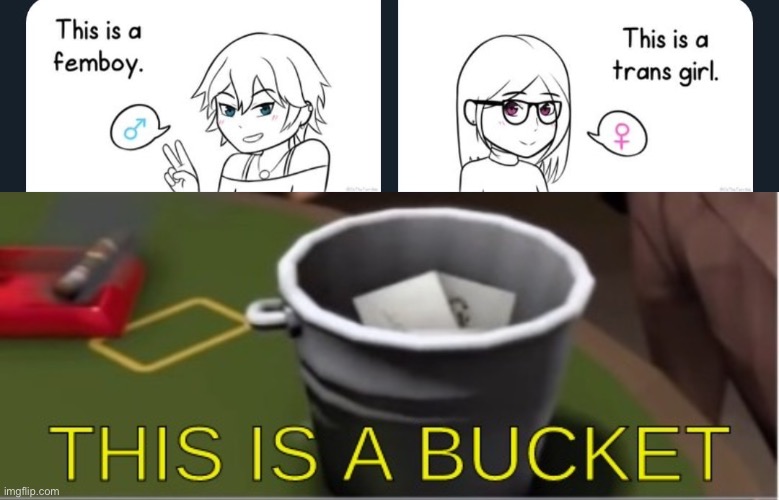 image tagged in this is a bucket | made w/ Imgflip meme maker