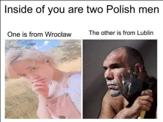 Two polish men Blank Meme Template