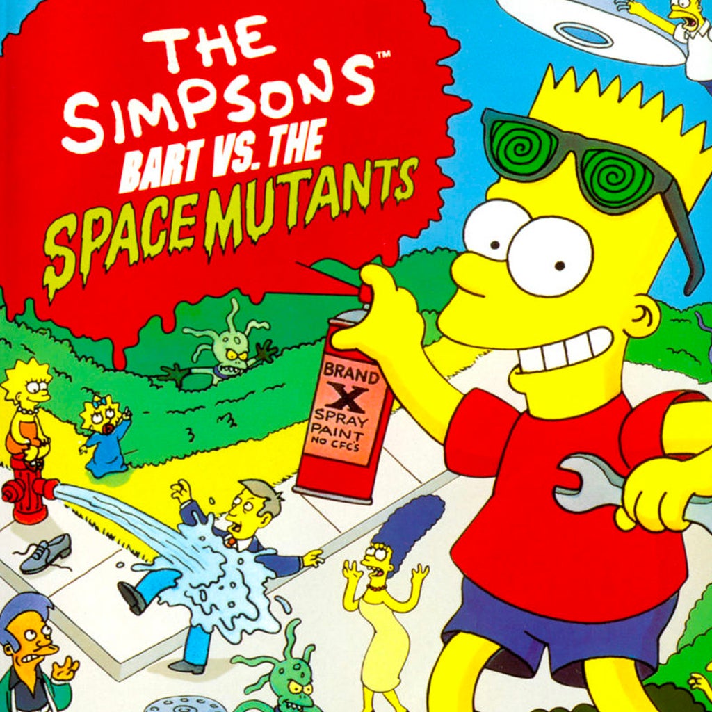 The Simpsons: Bart vs. the Space Mutants Blank Meme Template