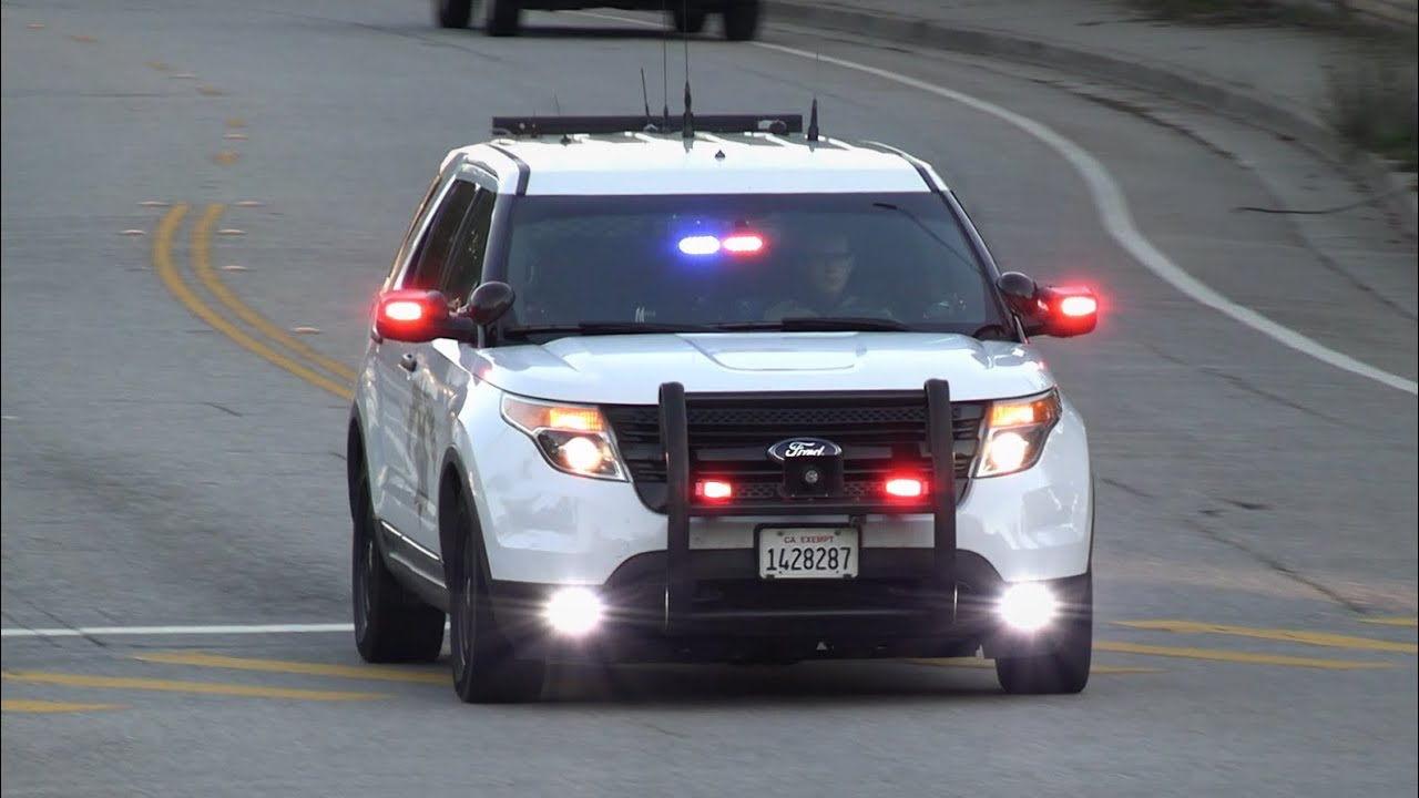 police car responding Blank Meme Template