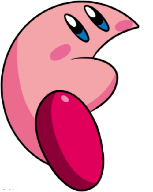 Melon kirby | image tagged in melon kirby | made w/ Imgflip meme maker
