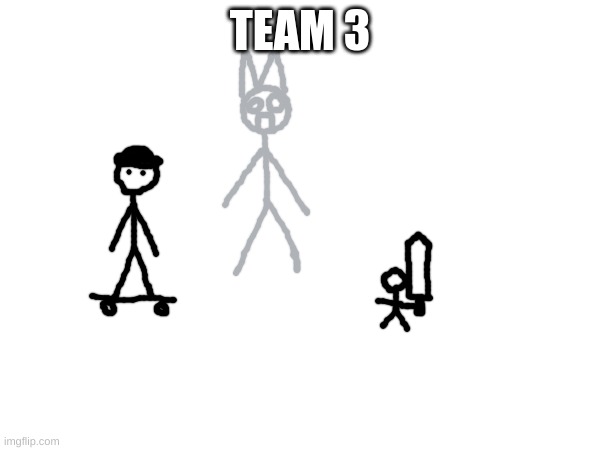 Name this team | TEAM 3 | made w/ Imgflip meme maker