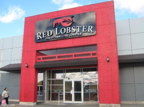 red lobster  | image tagged in red lobster | made w/ Imgflip meme maker