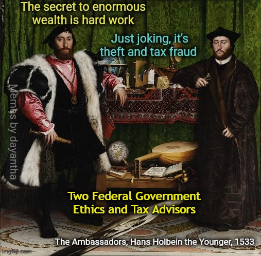 Two Federal Government Ethics and Tax Advisors | made w/ Imgflip meme maker