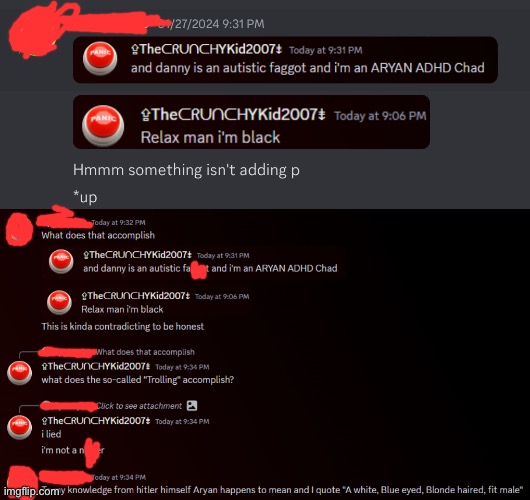 TCK thinks he’s black | made w/ Imgflip meme maker