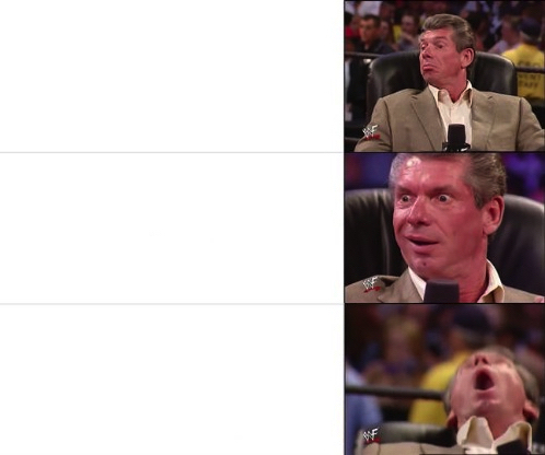 Vince McMahon Blank Meme Template