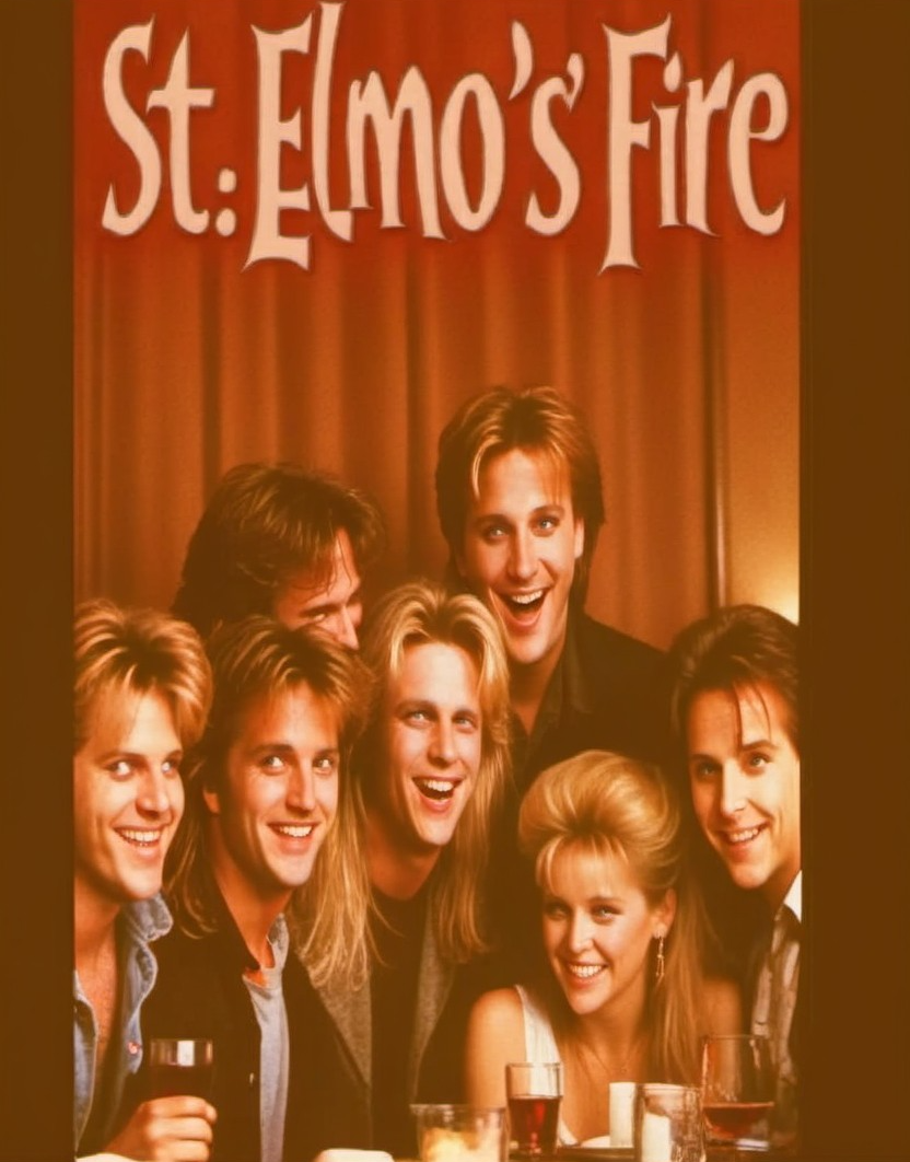 High Quality St. Elmo's Fire Blank Meme Template