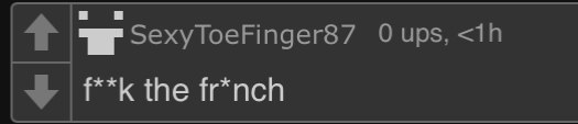 fr*nch sucks Blank Meme Template
