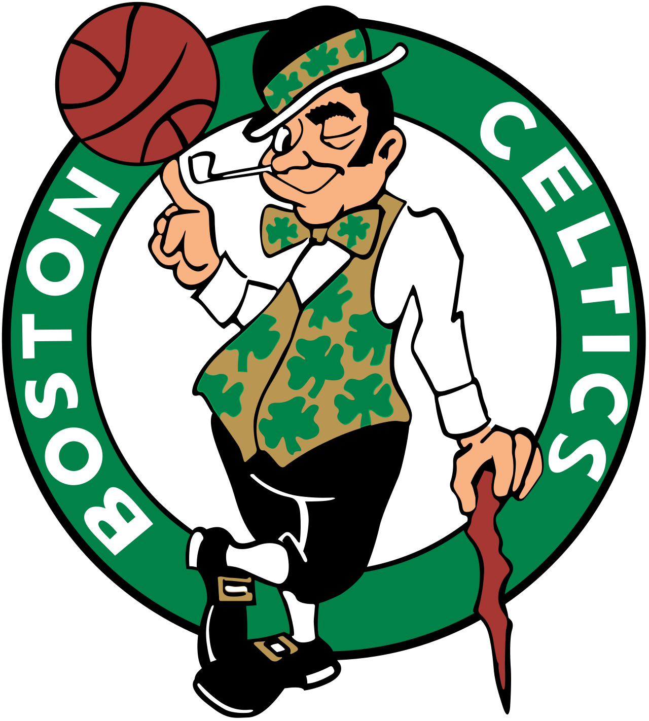 High Quality Boston Celtics Logo Blank Meme Template