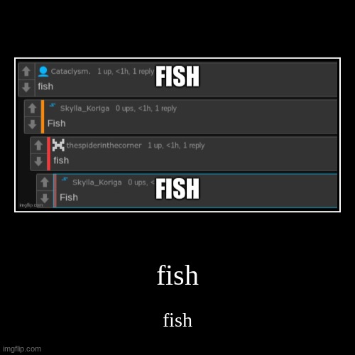 fish | fish | fish | image tagged in fish | made w/ Imgflip demotivational maker