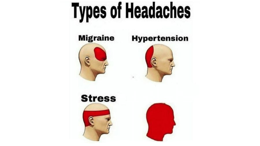 types of headaches (resized) Blank Meme Template