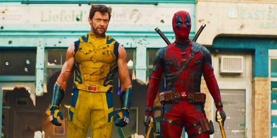 Wolverine and Deadpool Blank Meme Template