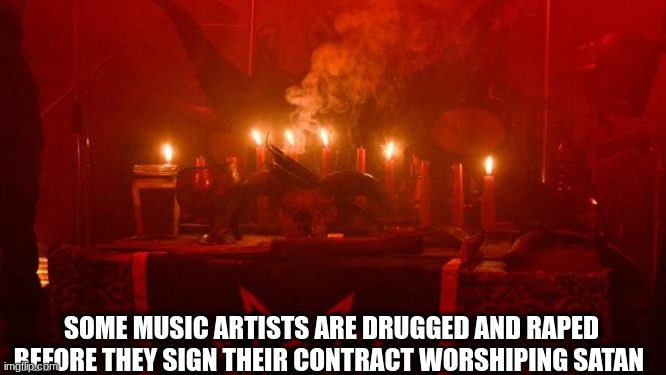 Some Music Artists Are Drugged and Raped Before They Sign Their Contract Worshiping Satan  (Video) 