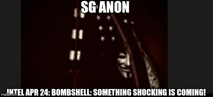 SG Anon: Intel Apr 24: Bombshell: Something Shocking Is Coming! (Video) 