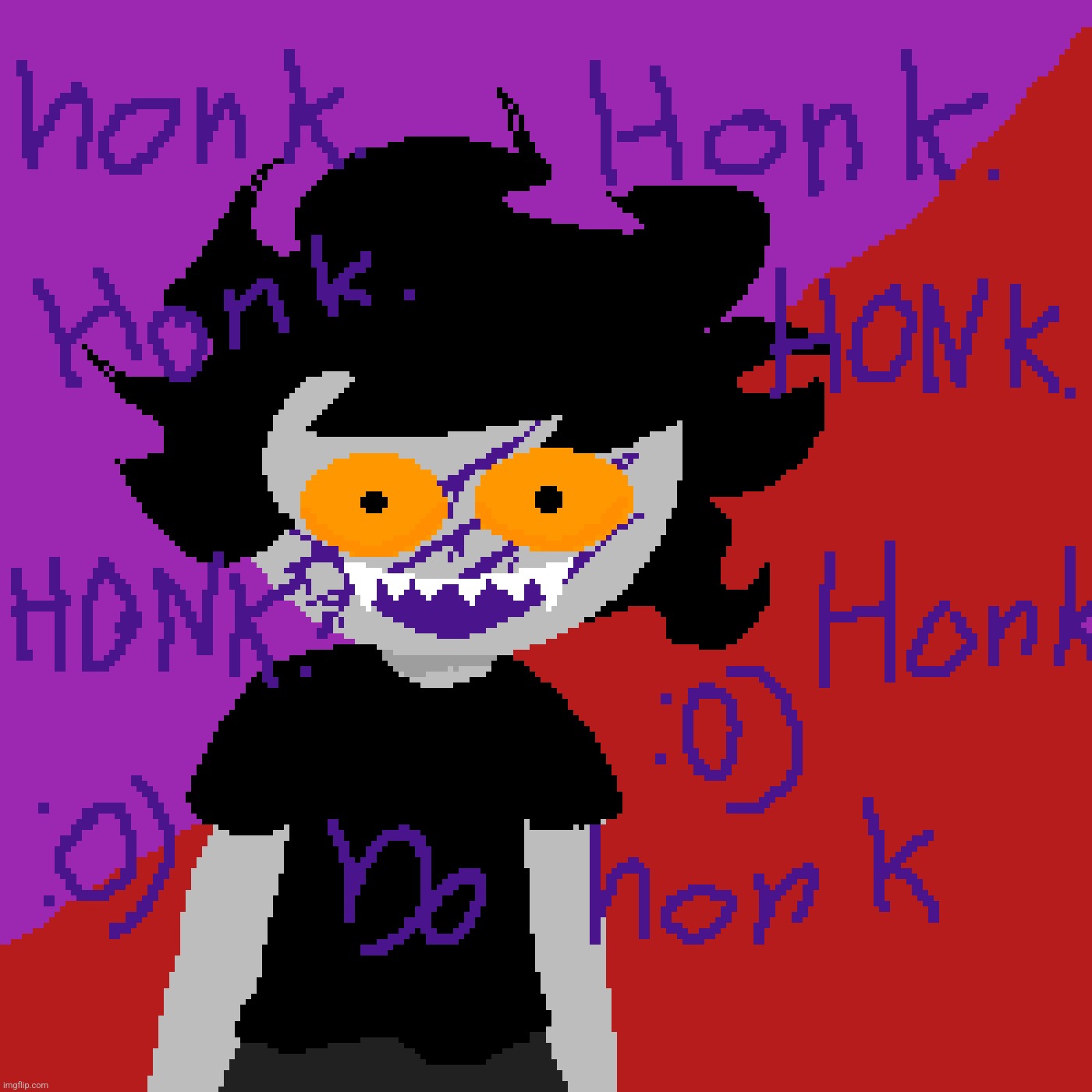 Will my gamzee drawing revive chat | image tagged in homestuck | made w/ Imgflip meme maker