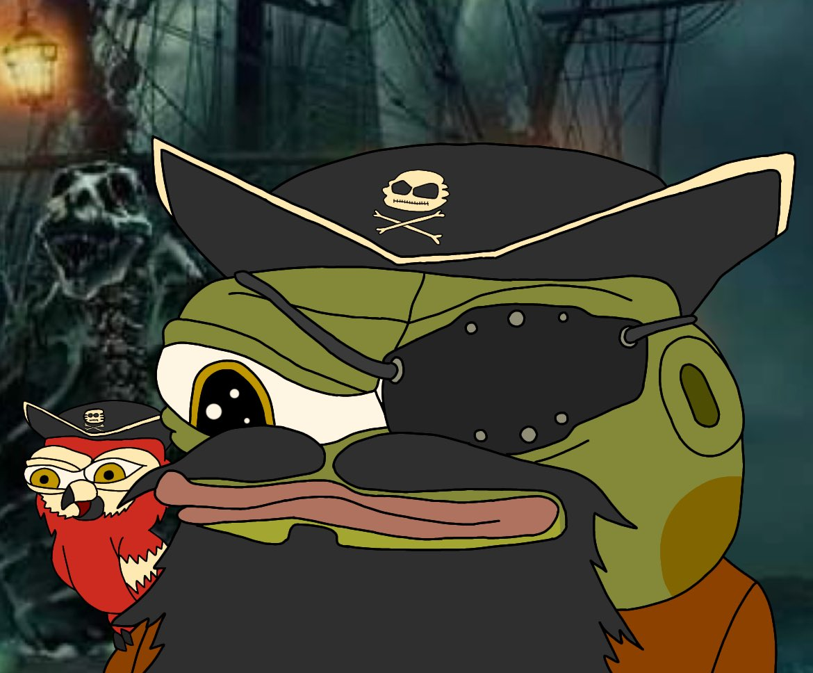 hoppy pirate Blank Meme Template