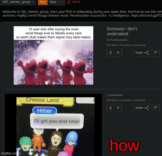 how | made w/ Imgflip meme maker