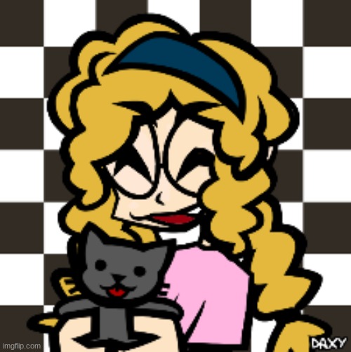 Here's Charlie! She's gonna be the vessel of the god that Rex worships. Her father is a tech scientist, so she loves making robo | made w/ Imgflip meme maker